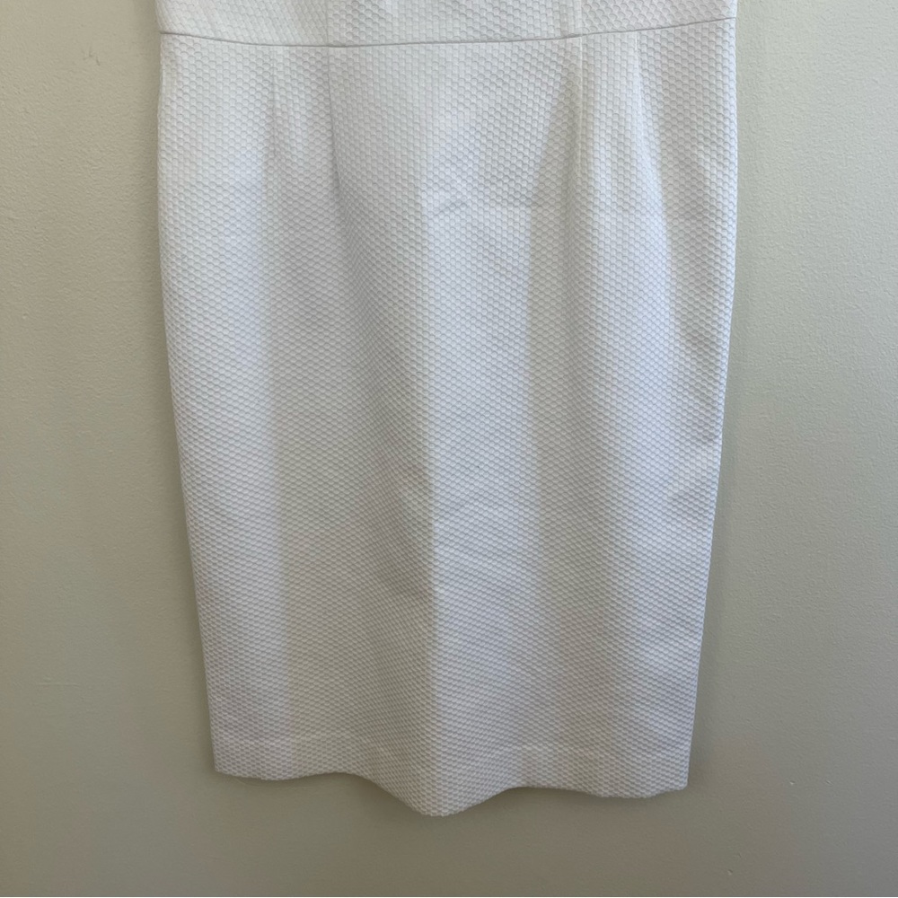 Pendleton White 100% Cotton Square Neck Sheath Sl… - image 3